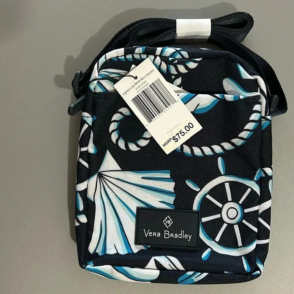 Vera Bradley Lighten up RFID Mini blue/white - Picture 4 of 4
